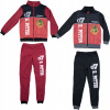 Teplaková súprava - Detské tracksuit Sun City HP21-1534 Veľkosť 146 Čierna, červená (Champion 305847 BS501 Tracksuit Crewneck Suit R.74 cm)