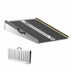 VEVOR Rampa Progowa 61x73,7x5,1CM Nosność 363KG doraz Aluminiowy Składany
