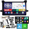Autorádio NCS ZQ9 Toyota Prius IV 2015-2023 Android Navigácia 8GB LTE