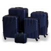 Cestovný kufor BERTOO Milano - modrý SET 5v1
