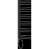 Mexen Neptun, elektrické vykurovacie teleso 1200 x 500 mm, 600 W, čierna, W101-1200-500-2600-70