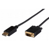 Kábel DisplayPort 1.2 - VGA (D-Sub) HD 1 m