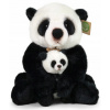Eco-Friendly Rappa panda s mládětem 27 cm