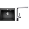 Set Blanco Pleon 6 + Blanco Linus Chróm antracit