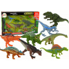 mamido Sada farebných figúrok dinosaurov, 8 kusov