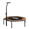 FITNESS Trampolína s madlom 130 cm AGA MR1130ORANGE - oranžová