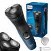 Hlavový strojček na fúzy Philips Aqua Touch Shaver 1000 čierny