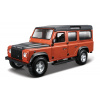 Bburago - Autá HOBBY, Land Rover Defender 110, oranžová metalíza, 1:32