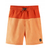 Chlapecké plavky Reima Papaija akva Red orange Velikost: 104