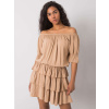 Šaty Malia - camel (Dámske šaty O BELLA)