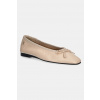 Kožené balerínky Tommy Hilfiger BALLERINA SOFT LEATHER FW0FW08355 béžová EUR 36