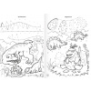 Omaľovánka A4 - Grafomotorická - Dinosaury