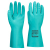 PORTWEST NITROSAFE PLUS A812 / Nitrilové chemické rukavice - zelená XXL