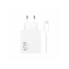 Rýchlonabíjačka Xiaomi MDY-12-EH s dátovým káblom USB-C 67W biela