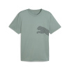 Pánske Tričko s krátkym rukávom PUMA M TAD BIG LOGO TEE 52672130 – Zelená