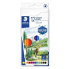 Farebné ceruzky, sada, šesťhranné, STAEDTLER 146C, 12 rôznych farieb