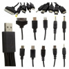 Sada káblov USB - microUSB typ B GSM Hurt