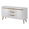 Piaski_lamino Komoda Nordi lesk - NKSZ 160