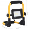 vidaXL LED reflektor s rukoväťou 20 W teplé biele svetlo - Čierna - 104558-220979
