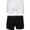 Boxerky Björn Borg 2PACK jednofarebné, 2 kusy v balení Farba: Biela, Veľkosť: M