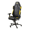 Kancelárske kreslo OMP GS, čierno/žltá