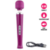Masážní vibrátor USB Wand Massager růžový