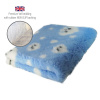 DRYBED Premium Vet Bed Veselé Oblaky svetlomodrý 150 x 100 cm