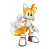 CUKROVÁ TLAČ jedlý obrázok na tortu Cukrová hmota Sonic Miles Tai + MENO TEXT