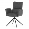 Autronic DCH-D1328 GREY2 Jedálenská stolička, sivá, látka, DCH-D1328 GREY2