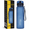 Fľaša Na Pitie 4FIZJO 650 ml, modrá
