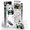 Plastové SADY pre deti DIY Panda Eugy. Eko 3D detská skladačka