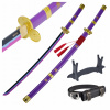 Meč Katana Roronoa Zoro Purple Enma One Piece Drevený JT10661PU-2