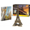 CubicFun 3D puzzle National Geographic: Eiffelova věž 80 ks