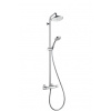 Hansgrohe 27185000 Croma 220 Showerpipe, termostat, DN15, chróm HG 27185000