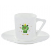 Espresso hrnček s podšálkou 100ml Zakletý princ