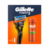 Gillette Fusion 5 holiaci strojček + 1 náhradná hlavica + 5x Action gél na holenie 200 ml