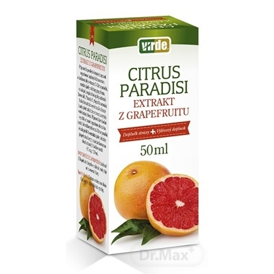 Virde Citrus paradisi grepový extrakt 50 ml