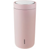Stelton TO GO CLICK Termohrnček 400 ml matný ružový