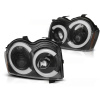 Predné Tubelight svetlá Jeep Grand Cherokee 05-08 Black