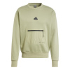 adidas City Escape Fleece Sweatshirt Mens Tent Green M