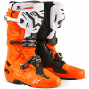 boty TECH 10 ENDURO, ALPINESTARS (oranžová fluo/černá/bílá, vel. 49,5)