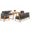 Záhradný nábytok z agátového dreva Mumbai Apetito 8 Garden Point