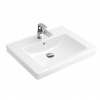 Villeroy & Boch Subway 2.0 - Umývadlo s prepadom, 65x47 cm, s CeramicPlus, alpská biela 711365R1