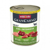 Animonda GRANCARNO Adult - hovězí, kachní srdce 800g