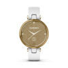 Garmin LILY, Classic, Gold/White, Italian Leather