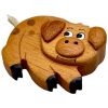 2Kids Toys Drevená magnetka veľká Prasa 2Kids Toys Drevená magnetka veľká Prasa