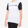 100% RIDECAMP Women's Jersey White/Black - LG