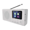 Prenosné rádio s Bluetooth, DAB / DAB+ / FM, biele