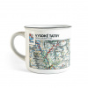 VKÚ Harmanec Smaltovaný hrnček - MAPrnček - turistická mapa Mapový podklad: Vysoké Tatry - Kriváň