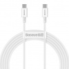 Baseus CATYS-C02 Superior Fast Charging dátový kábel USB-C - USB-C 100W 2m White